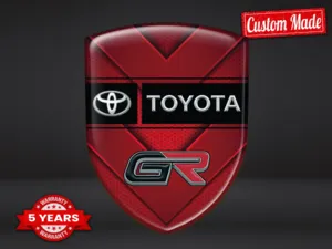 Toyota Vinyl Logoaufkleber Pro Max Langlebig Stilvoll Design